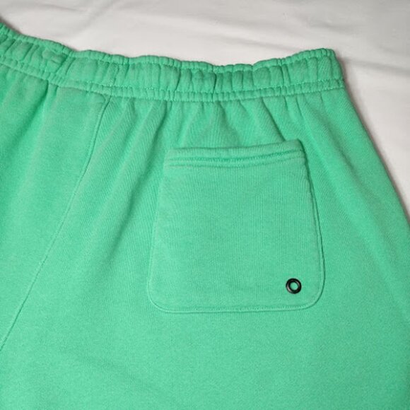 NIKE Vintage Retro Inspired Green Gym Athletic Shorts Athleisure Cozy Womens XXL - Picture 6 of 7